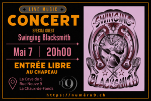 Swinging Blacksmith en concert au N09