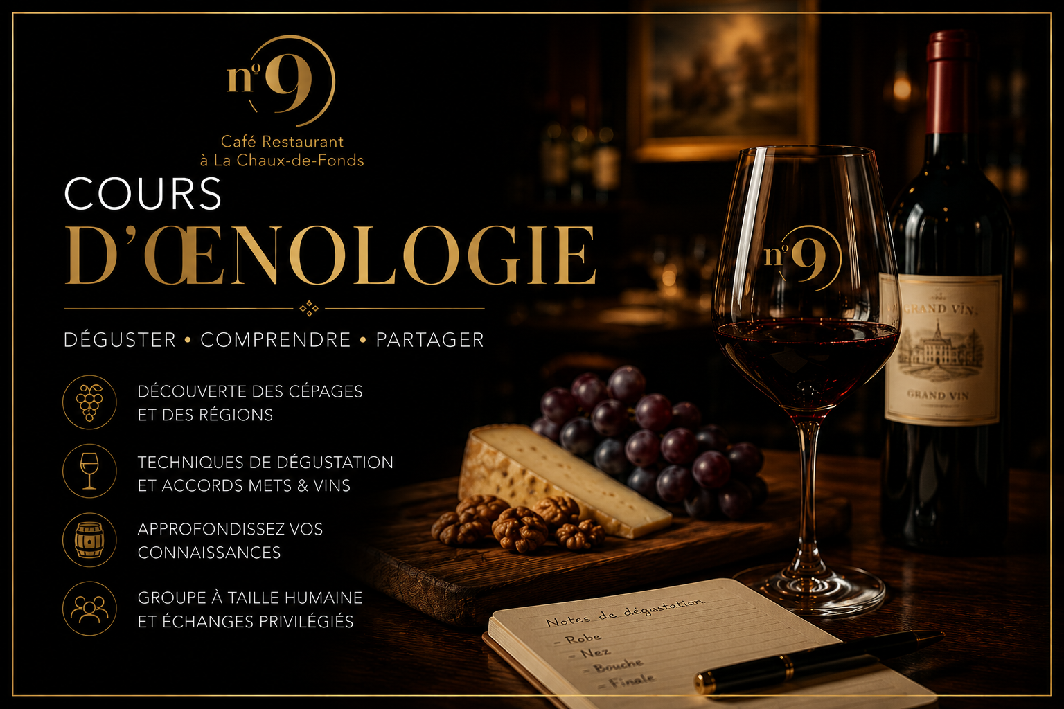 Cours d'Oenologie